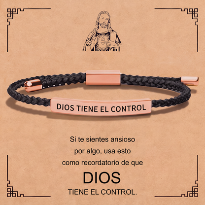 Pulsera Religiosa - Dios Tiene el Control